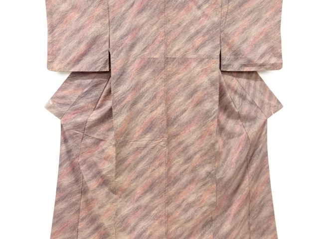 lycee 紬　SP Vintage Tsumugi Kimono, Ichimatsu Pattern | Silk | Traditional